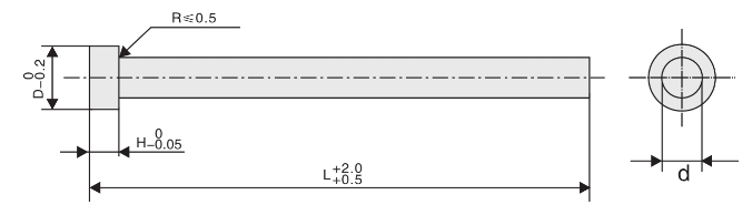 Round head ejector pin (图1)