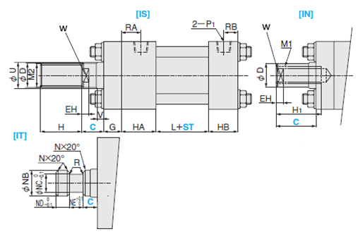  HOB tie rod cylinder(图2)