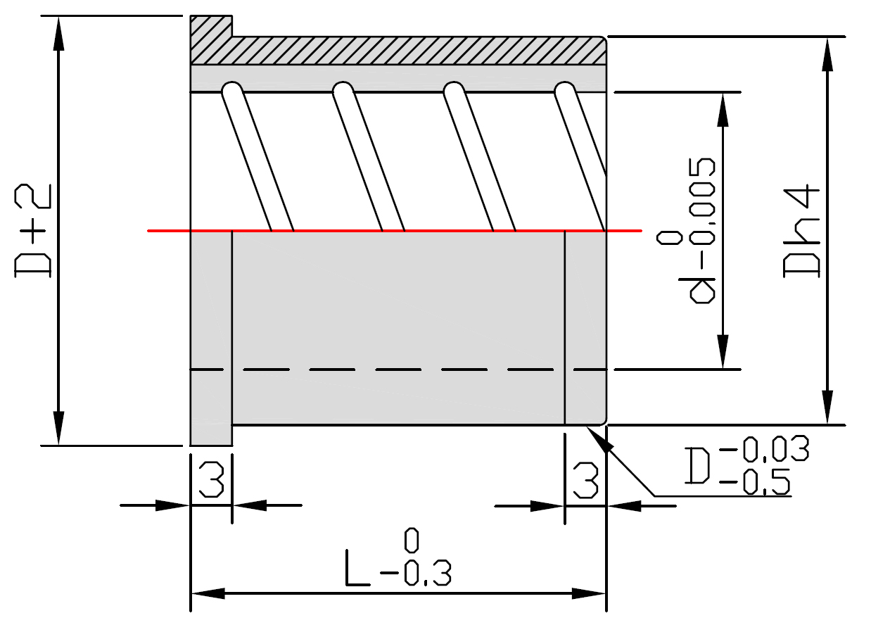 Precision Headed Stripper Guide Bushing